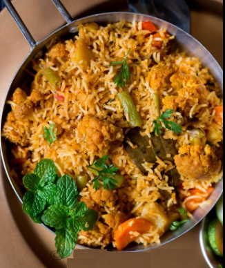 Garhwali Vegetable Biryani
